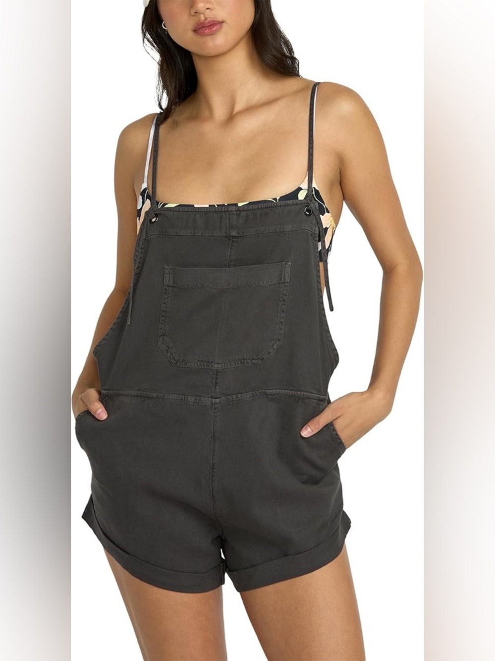 Billabong Dark Gray casual Overalls